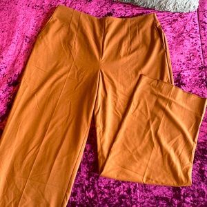 Brown wide leg Pants